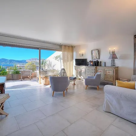 Immogroom - Panoramic Sea View - Terrace - 1 Min From The - Parking 戛纳